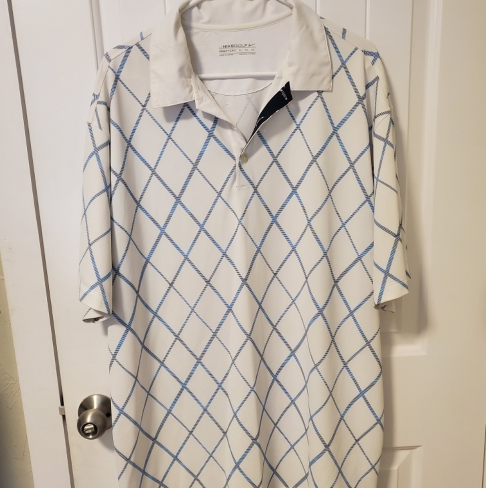 Nike dri fit golf shirt